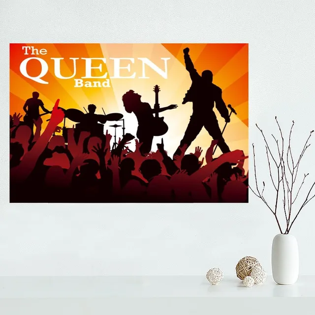 Queen Band Canvas Poster Custom Canvas Painting Poster print cloth