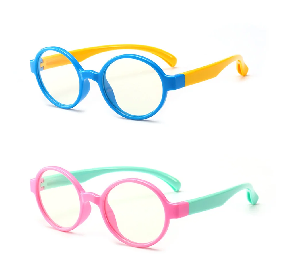 VEGA Eyewear Oval Kids Gaming Computer Glasses Blue Light Glasses for Girls Boy to Protect Eyes Children's Glasses 248 (8)