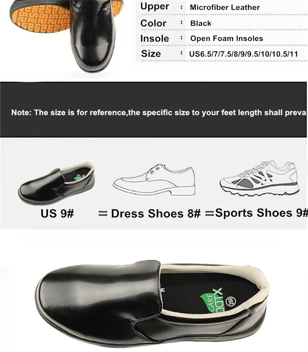 anti-slip work shoes chef shoes (2)