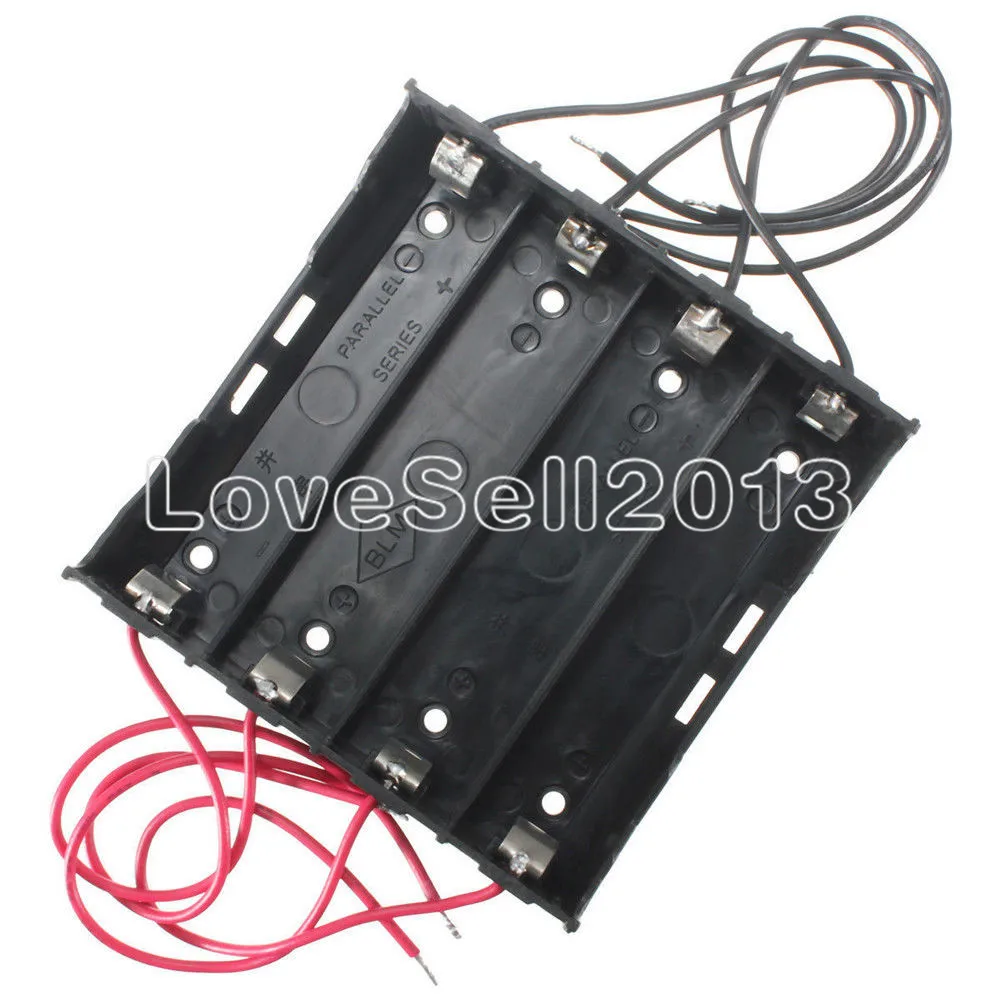 

Plastic Battery Holder Storage Box Case For 4x 18650 Rechargeable Battery