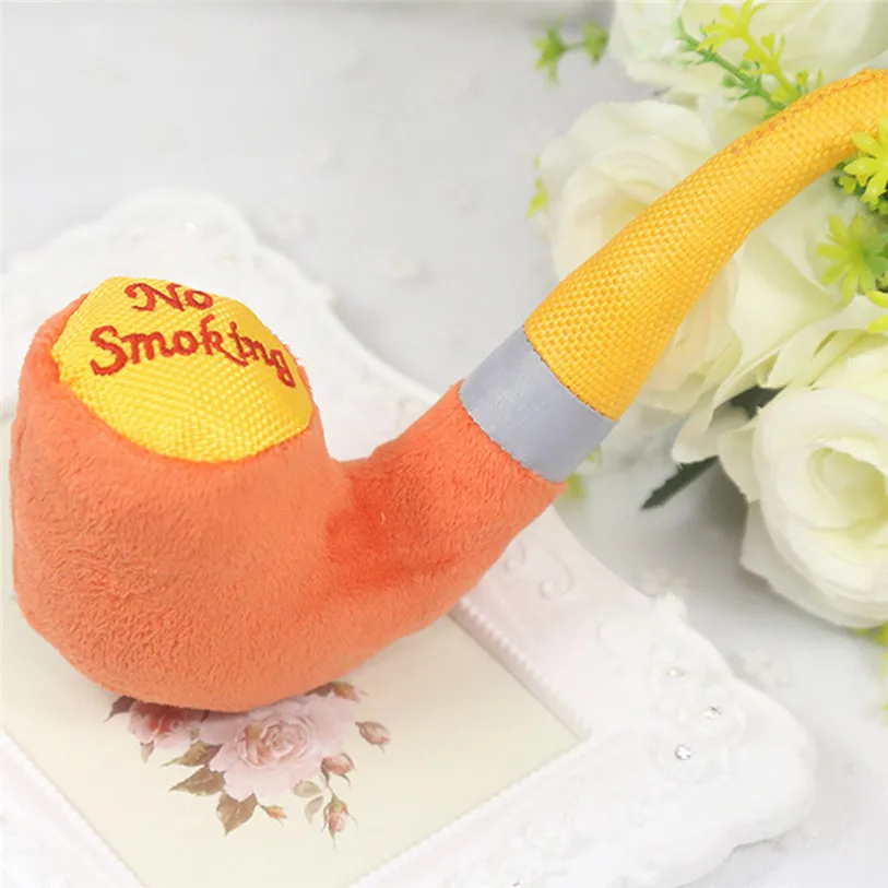 Pipe Shape Plush Pet Squeak Toys Sound Play Dog Toys For Small Large Dogs Cats Puppy Molar Chew Toys Wholesale #F#40AT29 (12)