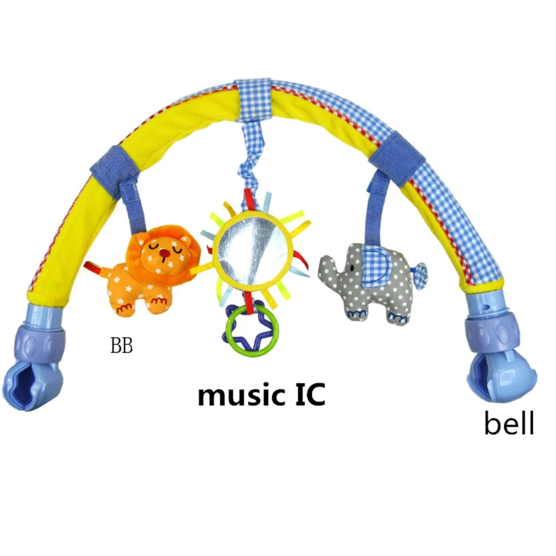 Подлинный авторизованный Sozzy Детские игрушки на кроватку коляска игрушка милая новорожденная подвесная погремушка для малышей кольцо колокольчик мягкая кровать коляска музыкальная игрушка
