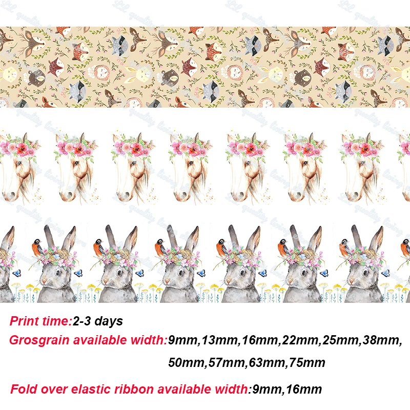 LOVELY ANIMAL RIBBON (6)