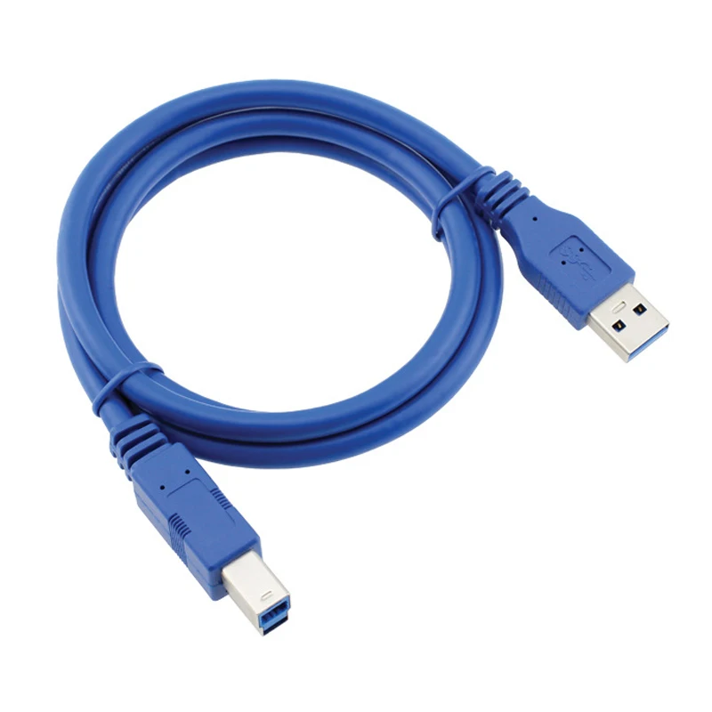 

1.5 meter Super High Speed USB 3.0 5Gbps A to B male To male cable extension for Printer/Hub/Hard Disk Drive/HDD/SSD Enclosure