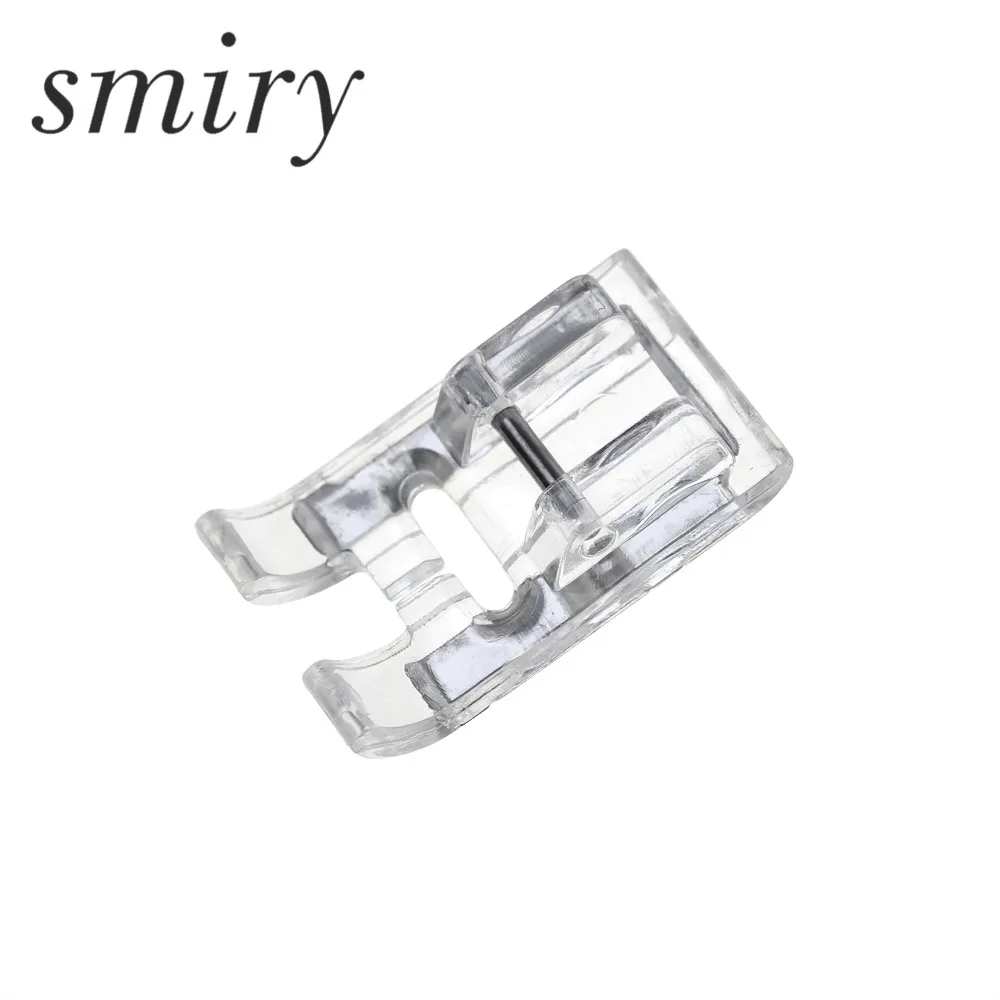 smiry New 1pc Stainless Steel Domestic Satin Stitch Foot Sewing Machine