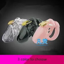 SexShop 3 цвета Мужской Целомудрие устройство с 5 Размеры пениса кольцо Cock Cage девственность замок целомудрия замок петух кольцо взрослые игры секс-игрушки