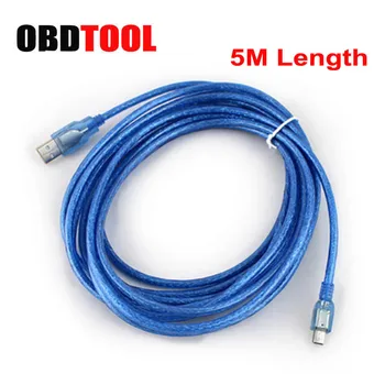 

Hotsale 5M USB to T port Extension Cable for VAS5054A OKI Scanner Dedicated USB 2.0 Cord Vas 5054a Auto Diagnostic Usb Adapter