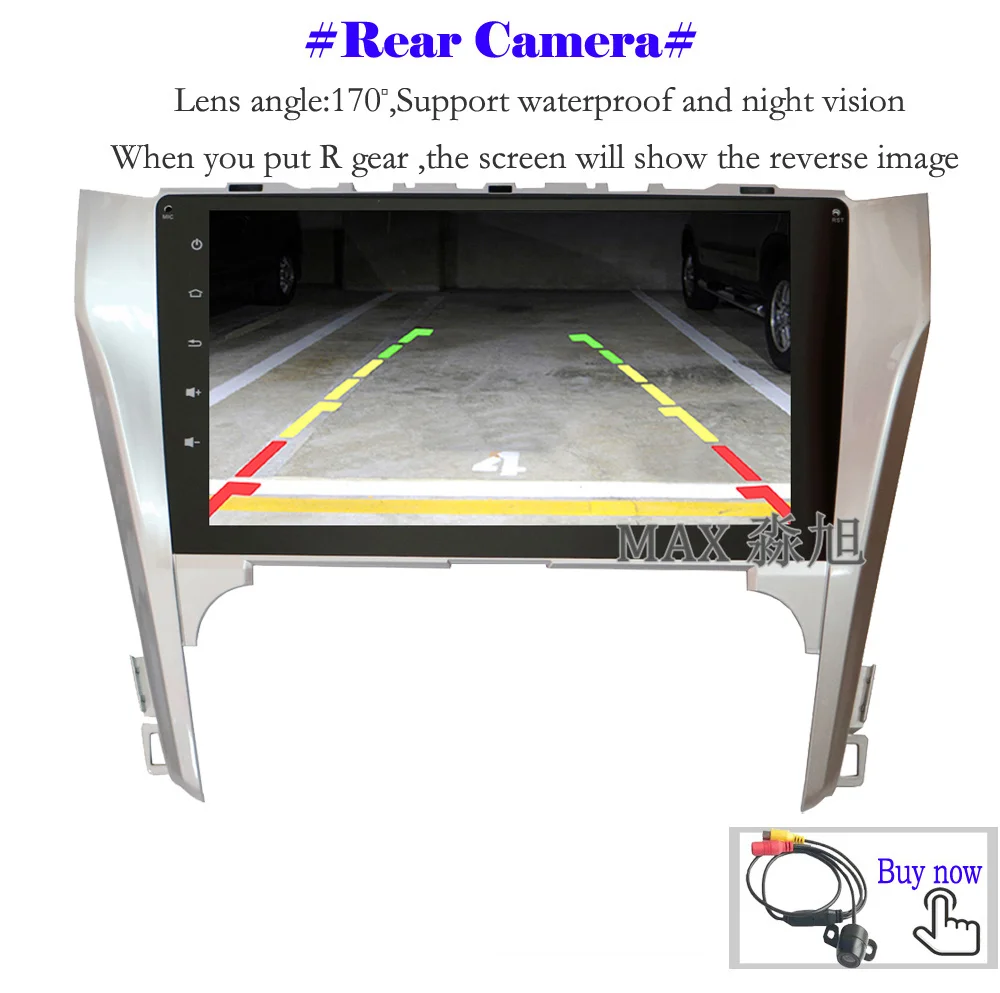 Cheap MAX Android 8.1.0 Car DVD Player for Toyota Camry 55 2012 2013  2014 Car Radio RDS 4G WiFi SWC GPS Navigation System Free Map 14