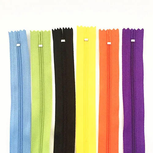 10pcs 15cm (6 Inch) Nylon Coil Zippers Tailor Sewer Craft Crafter's & FGDQRS (20 colors)