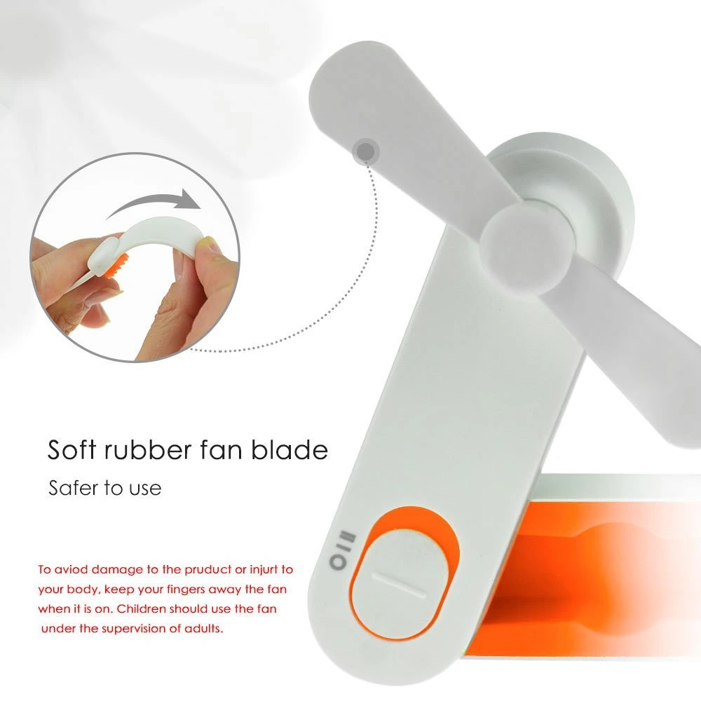 Mini USB Charging Folding Portable Fan
