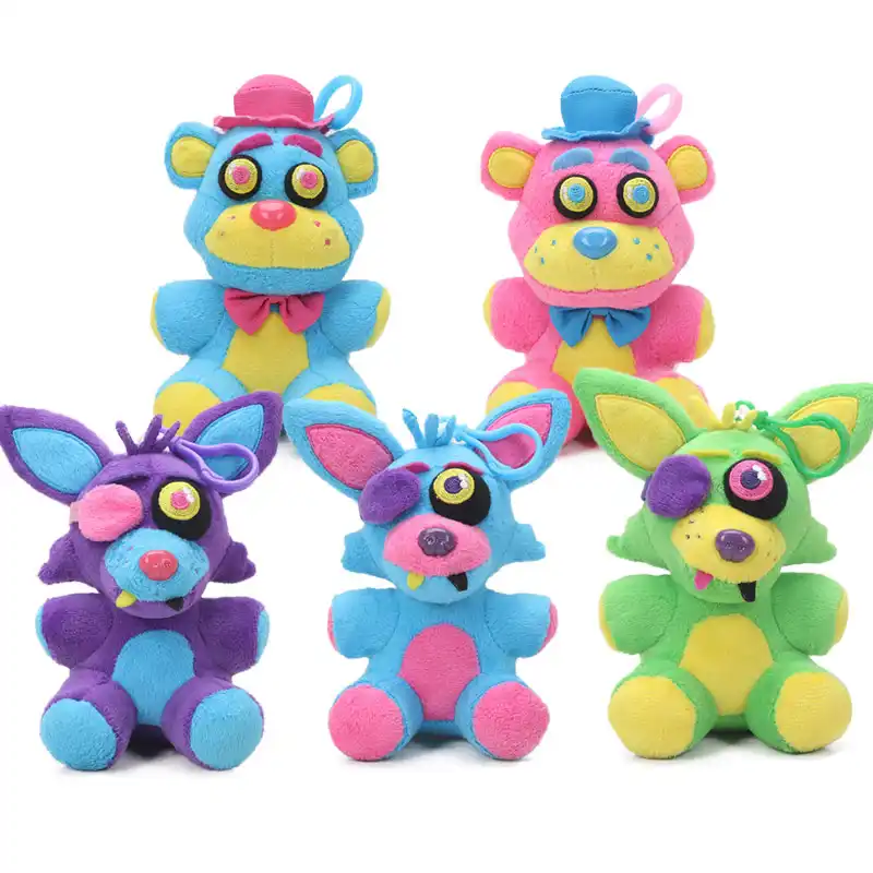 five nights at freddy's neon plush