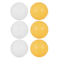 Elos-это белый оранжевый 39 мм Диаметр спортивные Мячи для настольного тенниса пинг-понг мяч 6 шт