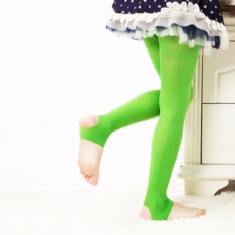 

Girls Leggings canndy color Dance Pants Kids skinny full length Soft Elastic velvet leggings for 3-13Y Children Trousers