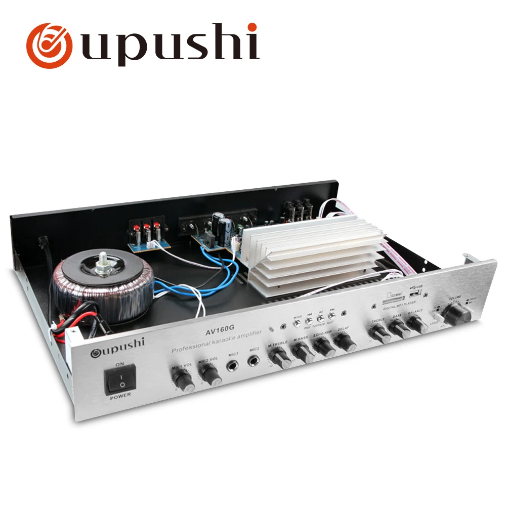 Oupushi AV160G 80w home amplifiers audio bluetooth