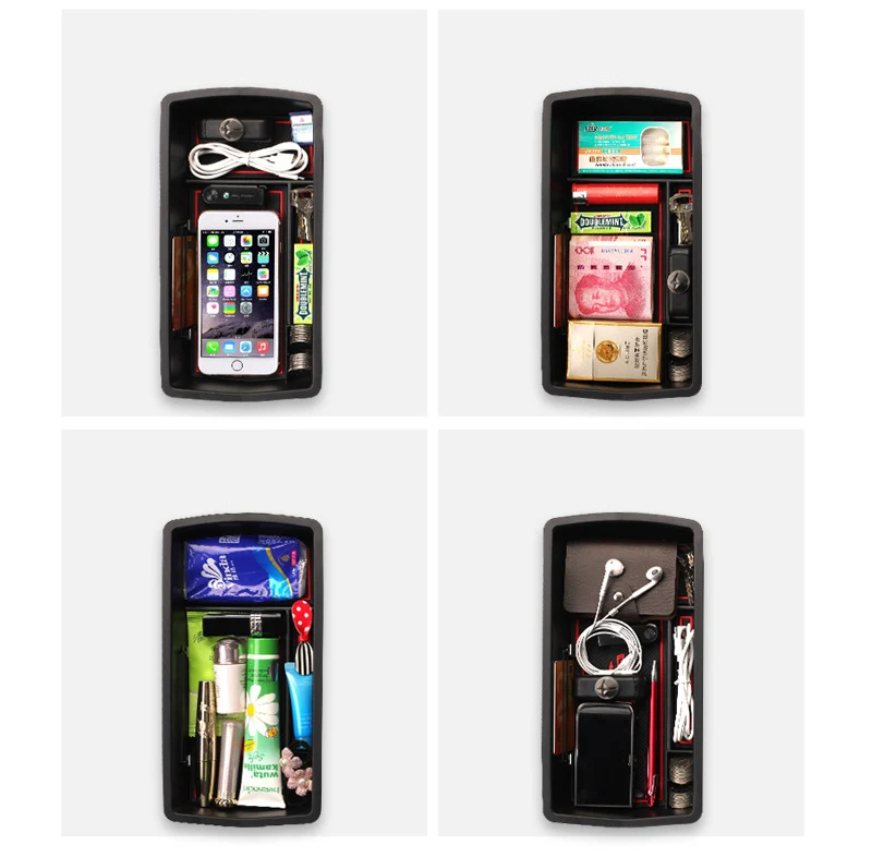 for Citroen DS7 DS 7 Armrest Box Storage Stowing Tidying Organizer Internal Accessories Auto Car Styling 2017 2018 2019 2020