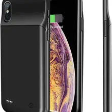 NENG 3000mAh для Iphone 6 7 8 X Xs защитный внешний аккумулятор зарядное устройство чехол 4000mah для IPhone 6 7 8 Plus