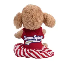 Футболка для питомца собак, платье для маленьких питомцев, модная футболка для питомцев, платье для собак, кошек, Милый Летний жилет, юбка 3,9