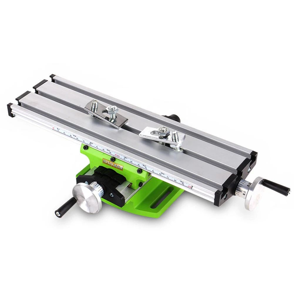 

Precision Multifunction Milling Machine Bench Drill Vise Worktable X Y-axis Adjustment Coordinate Table