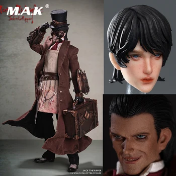 

Full set action figure YZBR-00002 1/6 Scale Jack the Ripper Action Figure Model with 2 heads for Fans Collection Gifts