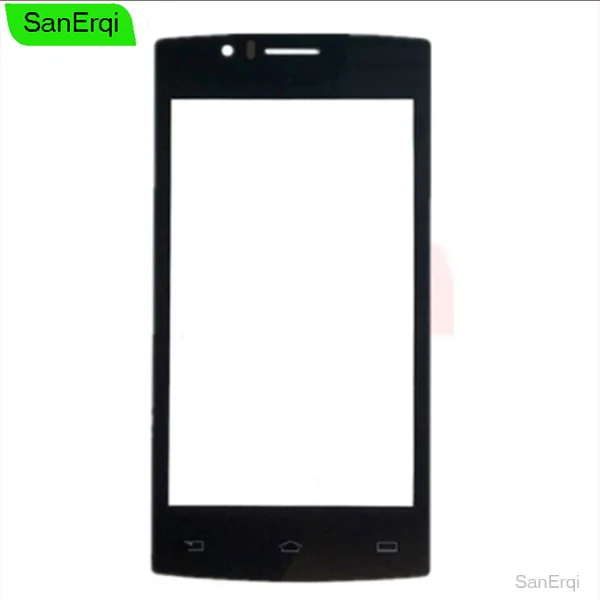 Для Philips Xenium s307 сенсорный экран передняя стеклянная линза черный цвет панель Замена SanErqi
