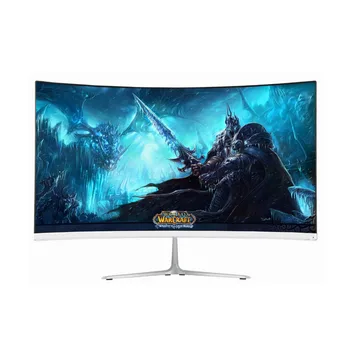 Wearson 23.8 inch Ultra Thin Flexural 7mm Curved Widescreen LCD Gaming Monitor HDMI VGA input 2ms Response WS238H