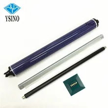 1 комплект X цветной 550 PCR зарядный ролик+ 013R00664 барабанный чип+ цветное чистящее лезвие+ OPC барабан для Xerox 550 560 570 C60 C70