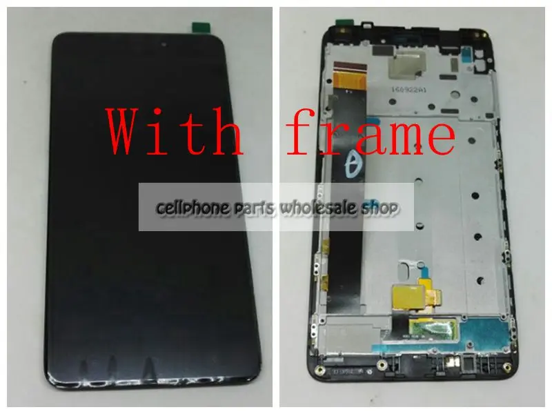 ЖК экран с дигитайзером на рамке для Xiaomi Redmi Note 4 / Note4 MTK Helio X20|lcd screen display|lcd screenlcd