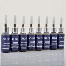 CHUSE микроблейдинг для бровей, Микро Пигмент, Перманентный макияж, чернила для татуажа, косметический цвет, SGS, дерматест, 8 бутылок/Лот, Т2 татуировки