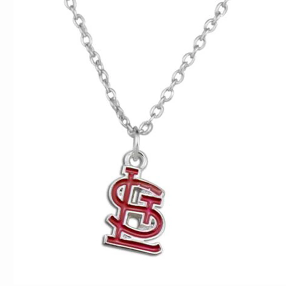 St. Louis Cardinals Charm Bracelet With Crystal