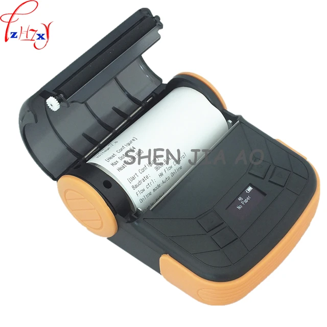 Special Offers MTP-3 Mini portable printer Bluetooth thermal printer 80mm sticker ticket printer support Andrews 1pc