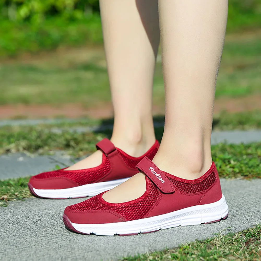 Г., новая модная обувь женская обувь на плоской подошве летние сандалии Нескользящие кроссовки для фитнеса сандалии на плоской подошве с застежкой-липучкой