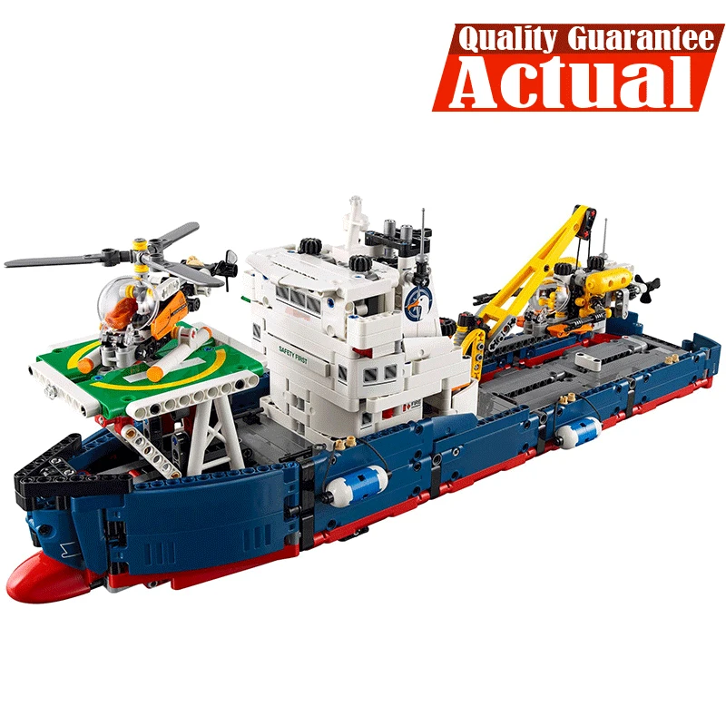 

LEPIN 20034 Ocean Explorer Technical Model Building Blocks Bricks Toys For Boys oyuncak 1347PCS Compatible with legoINGly 42064