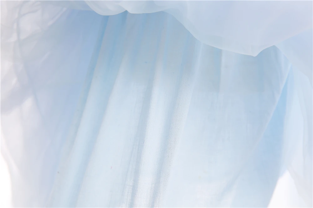 Lace Flower Girls Party Dress 2018 New Blue Princess Kids Dresses For Girls Costumes Cute Sleeveless Children Evening Dresses (4)