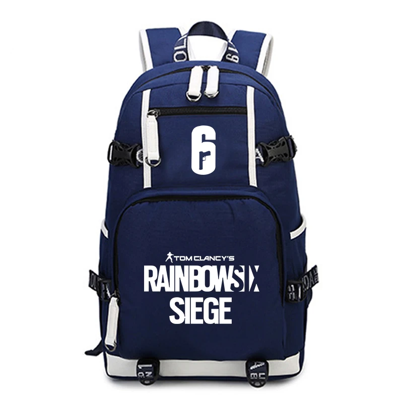 Модный рюкзак с изображением игры Tom Clancy's Rainbow Six Siege, рюкзак для мальчиков и девочек, вместительный рюкзак для путешествий, классный Повседневный Рюкзак