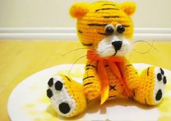 

crochet toys amigurumi tiger doll number WS0089