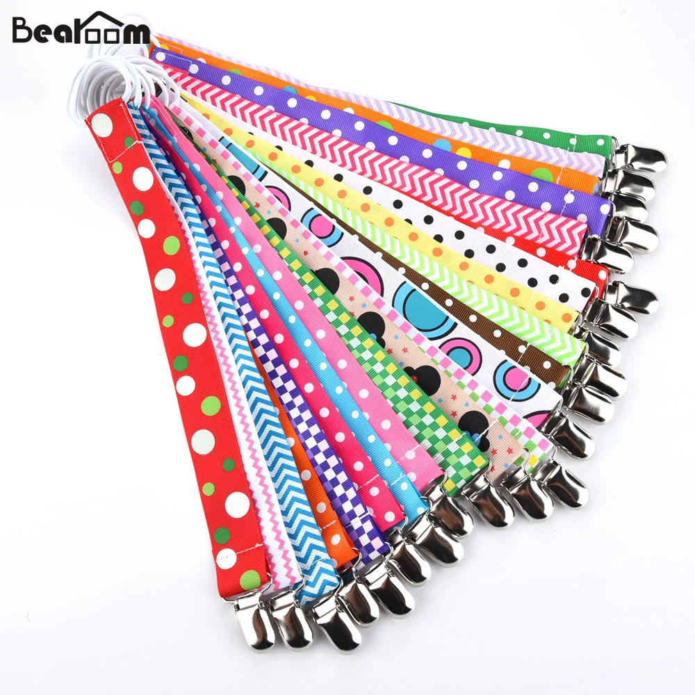 

Infant Baby Dummy Pacifier Soother Nipple Leash Strap Chain Clip Holder Newborn for newborn baby