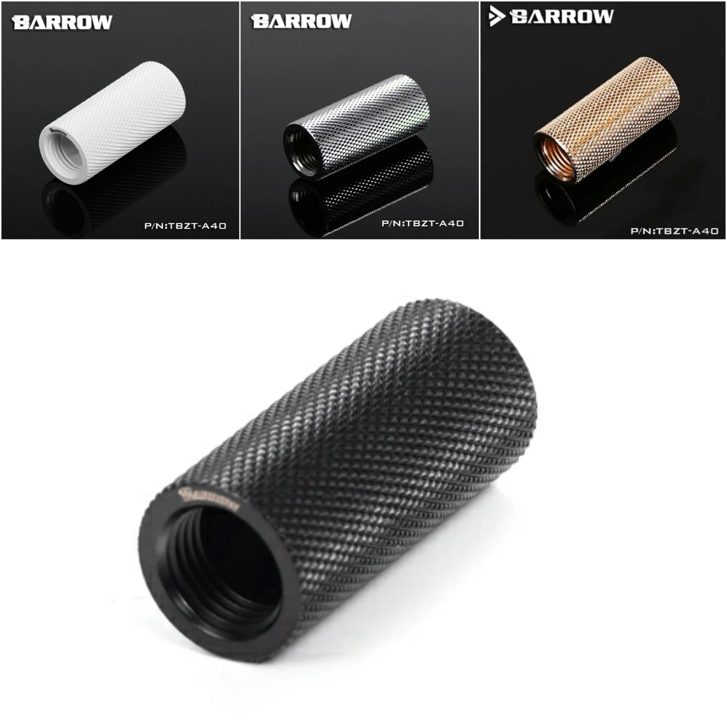 

Barrow G1/4" 40mm Double Female Thread Extend Joint Fitting Connector TBZT-A40