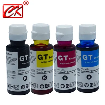 

CK 4Pcs 100ML Refill Printer Ink Dye Ink Kit For HP Office Inkjet 3525 4615 4625 5525 6520 6525 GT5810 GT5820 GT51 GT52 Printer