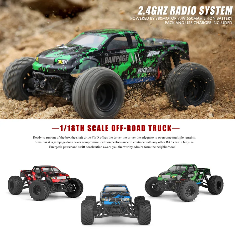 Горячая новинка HBX 18859E RC автомобиль 1/18 2 4G 4WD внедорожный электромобиль Buggy Crawler