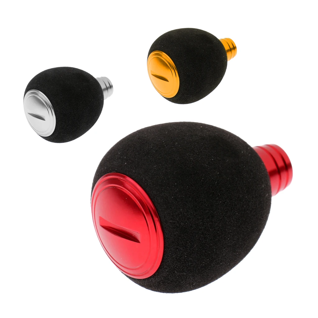 Reel Fishing Handle Ball Knob Replacement Power Handle Gear Anti-corrosion for Fishing Baitcasting Reel Stainless Steel Bearings