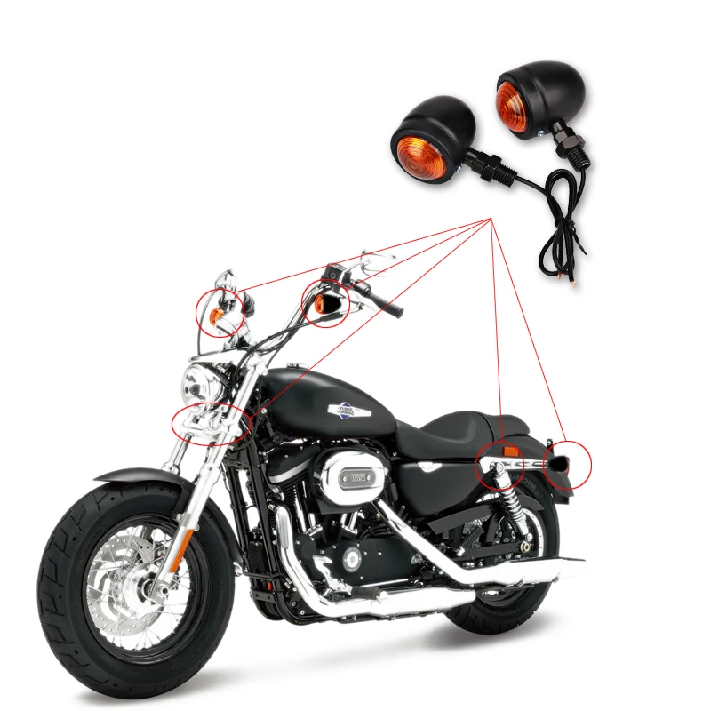 4 шт./компл. лампа указателя поворота для мотоцикла Mark Lihgt индикатор Honda Nt 650 Bros 650v