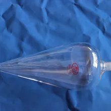 5000 мл(5л) грушевидная делительная воронка, 24/40 соединение, капельная Воронка с прямая законцовка для капельного, PTFE Stopcock