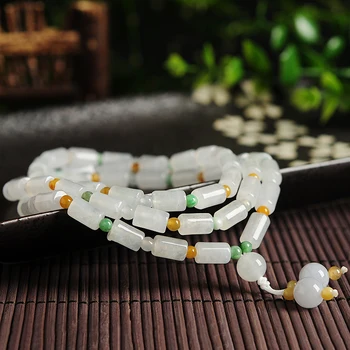

glutinous yu Long Tangzhu beaded bracelet authentic a cargo ice glutinous yu Bracelet