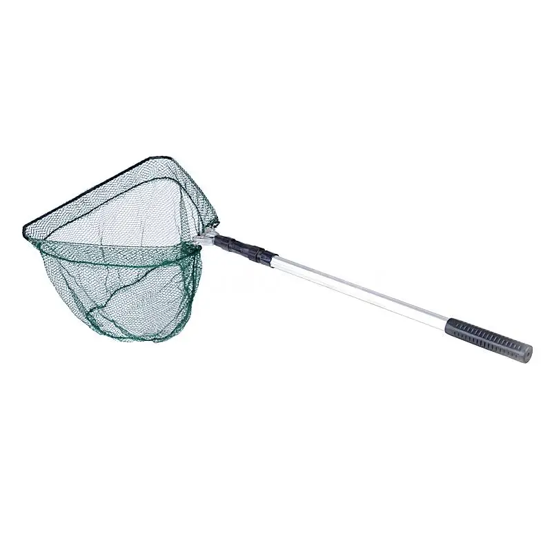 

Triangular Telescopic Folding Fishing Landing Net 3 Section Extending Handle