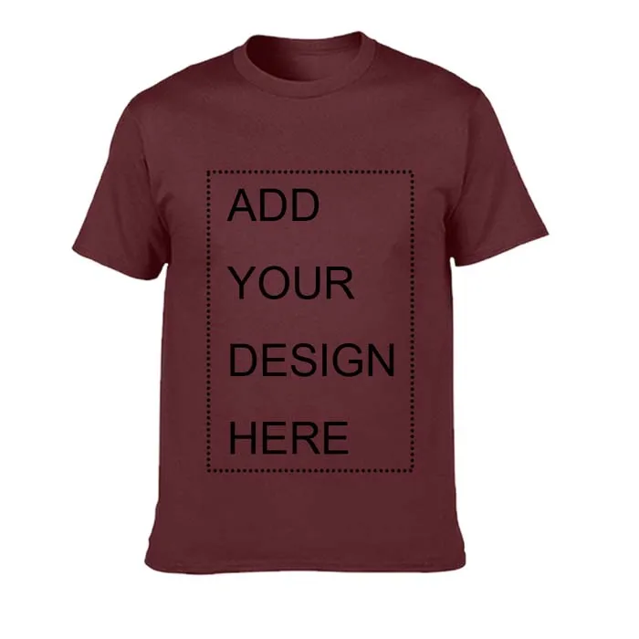 URSPORTTECH Мужская футболка с принтом, ваш собственный дизайн, Высококачественная дышащая хлопковая футболка для мужчин размера плюс XS-3XL - Цвет: Millet Color