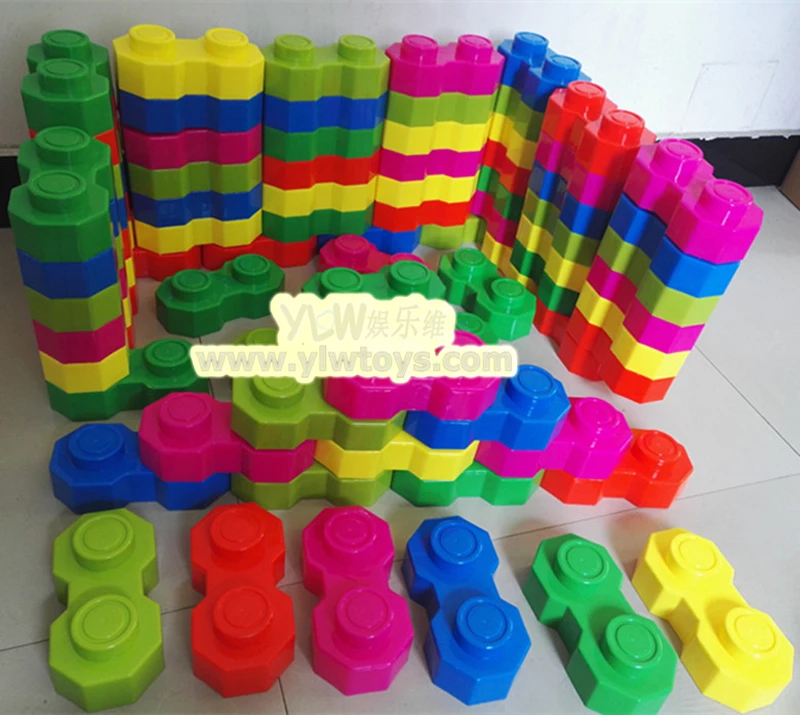 

Octagon large and environmentally friendly large plastic construction building blocks