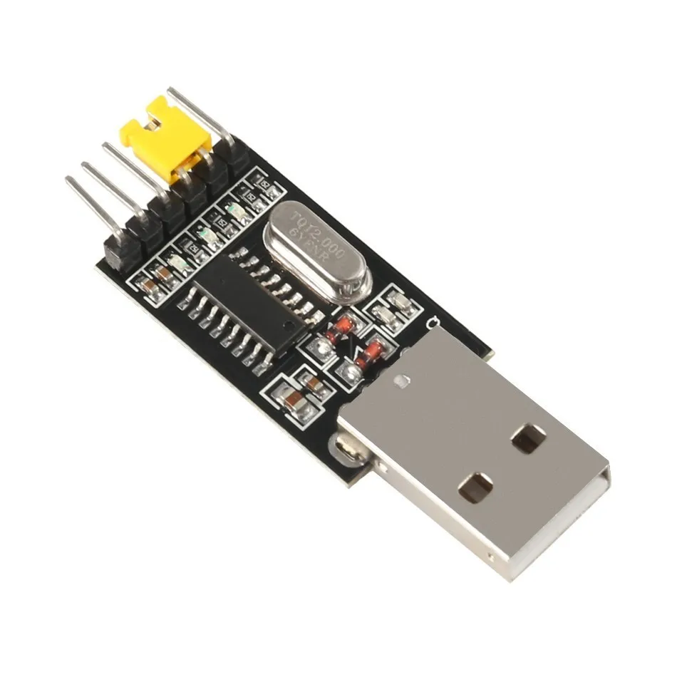 1 шт. USB TTL преобразователь UART модуль CH340G CH340 3 В 5 в переключатель|Интегральные