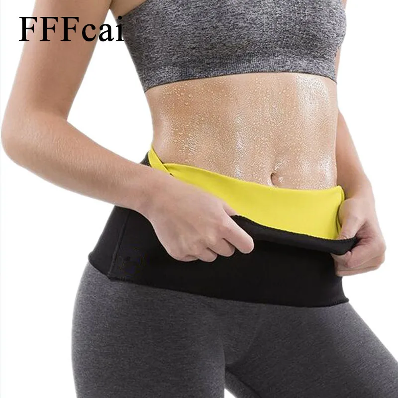 FFFcai 2019 جديد اللياقة البدنية و كمال الأجسام اليوغا الرياضة الخصر دعم التخسيس مريحة الذاتي التدفئة الفتيات بنطلون تنحيف