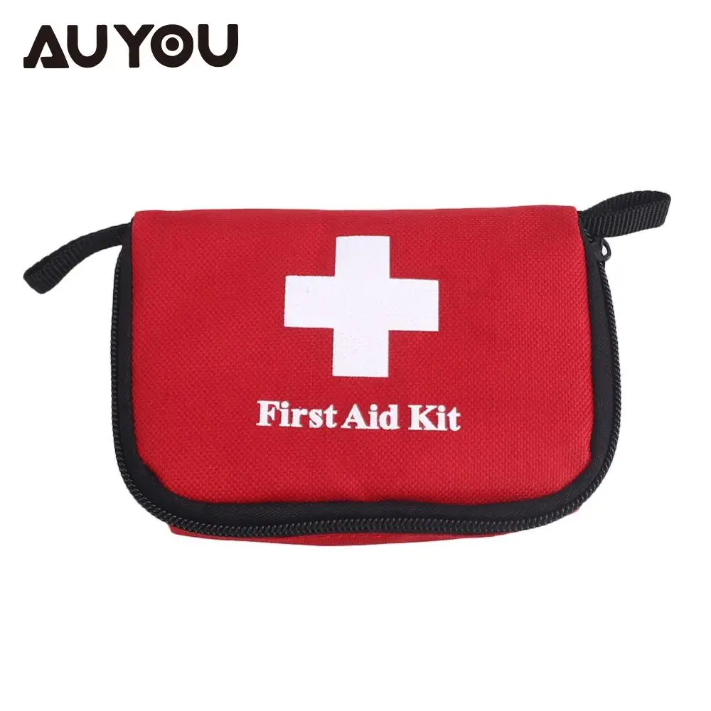 

AUYOU Lightweight First Aid Kit Medical Emergency Bag Rescue Bag Portable Canvas Empty Camping Earthquake Travel Treatment Pack