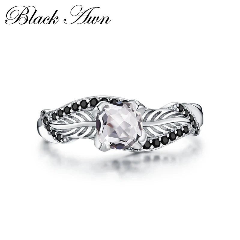 

Anillos Mujer Neo-Gothic 2.8g 925 Sterling Silver Jewelry Trendy Wedding Rings for Women Engagement Ring Bague Femme Bijoux C161